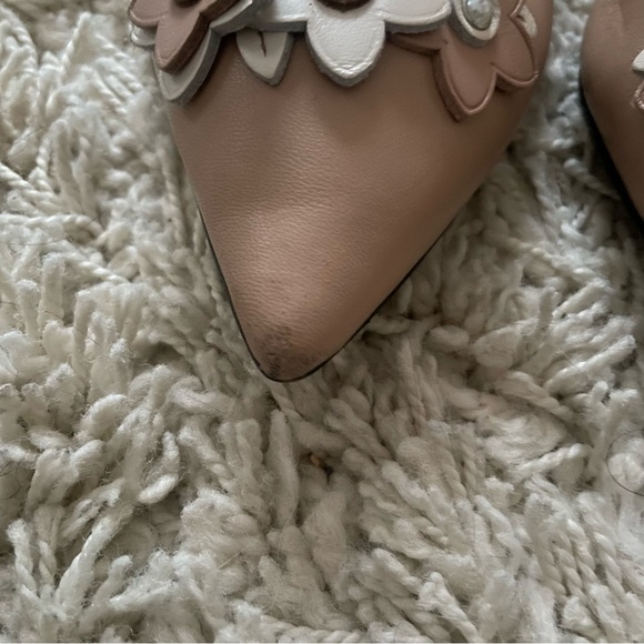 Coach Leather Floral flats - Picture 4 of 8